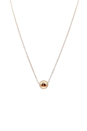 16" Gold Classic 8mm Necklace | E-Newton