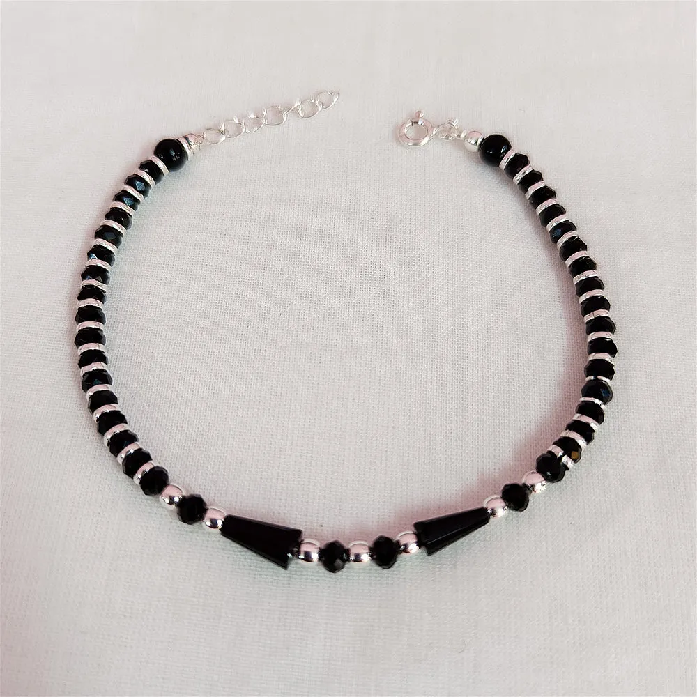 925 Silver Designer Unisex Baby Bangle Set (Design 185)