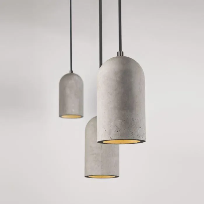 Bentu U-Pendant Cement Lamp