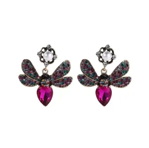 Bijou Bee Pink Earrings