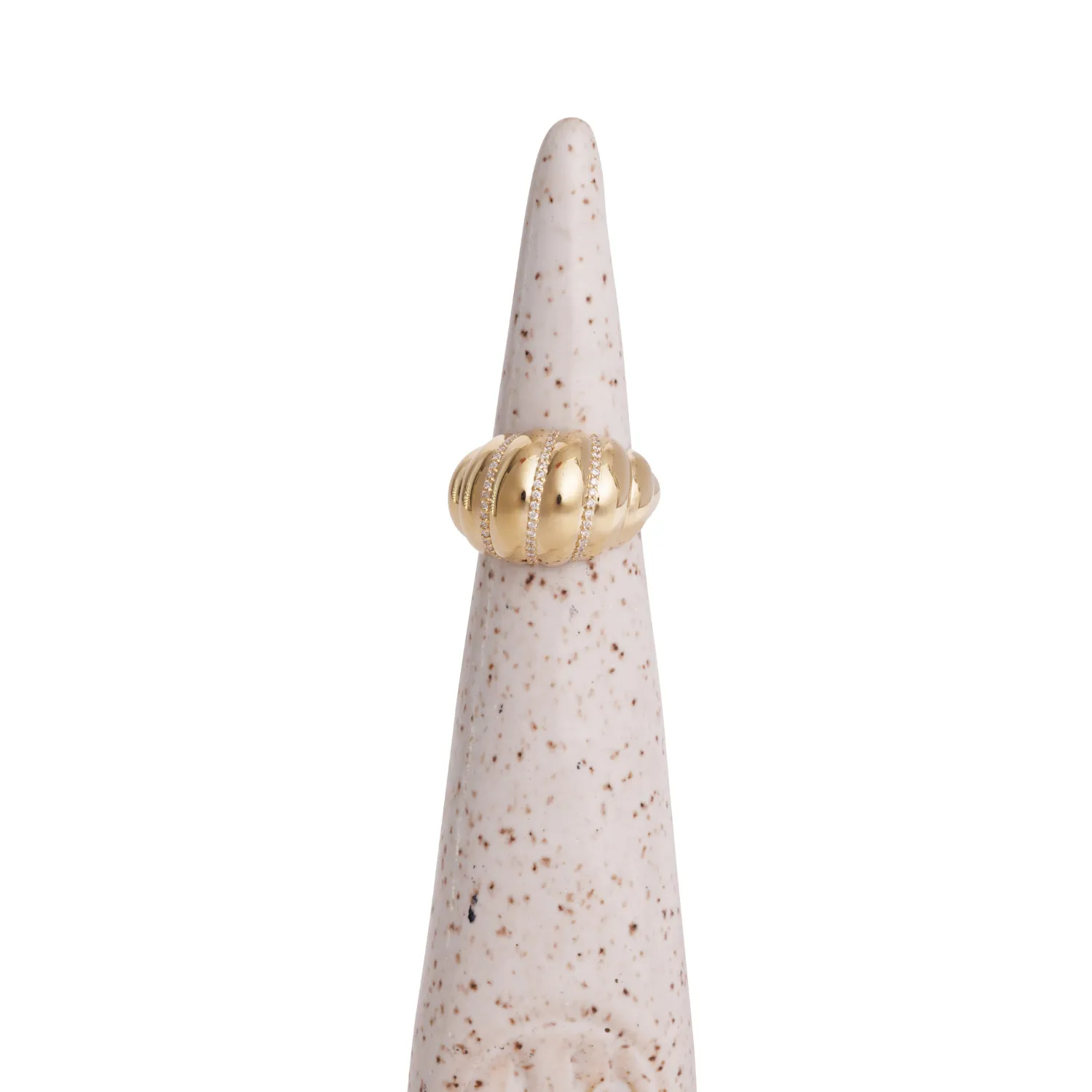 Chantelle Diamond Dome Ring