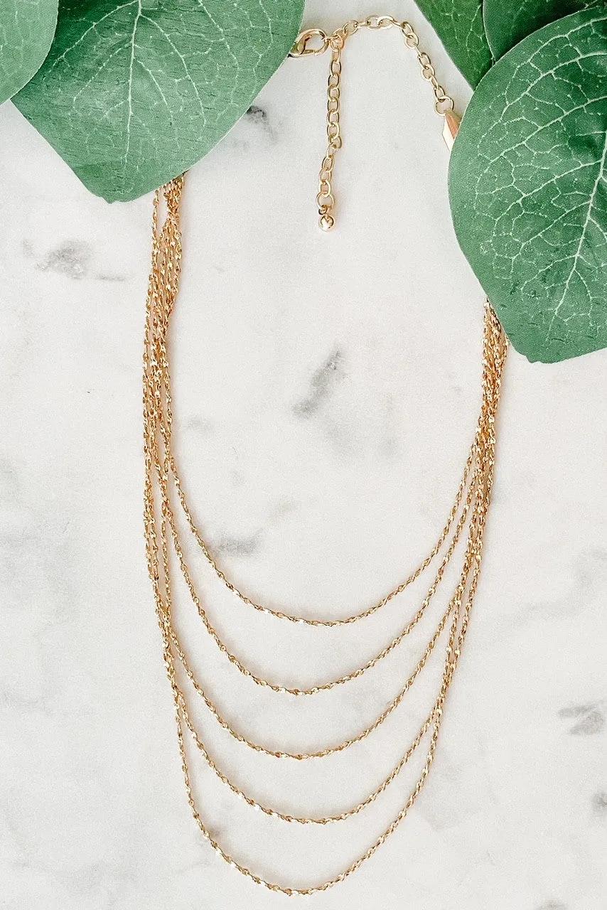 Dainty Five-Layer Necklace