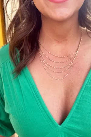 Dainty Five-Layer Necklace
