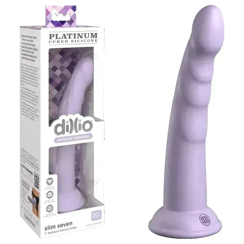 Dillio Platinum Slim Seven -  -  17.8 cm (7'') Dong