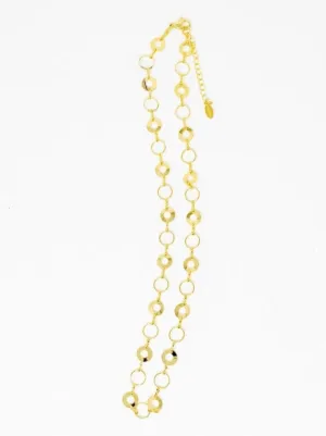 Flat Cut Out Necklace