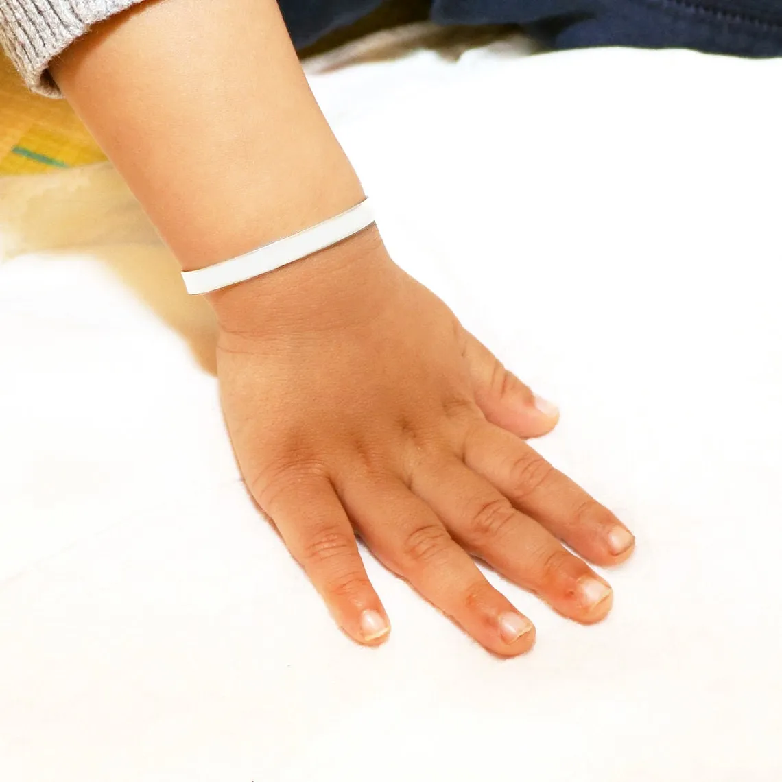 Personalized Child Cuff Bracelets - CG414B. Starts