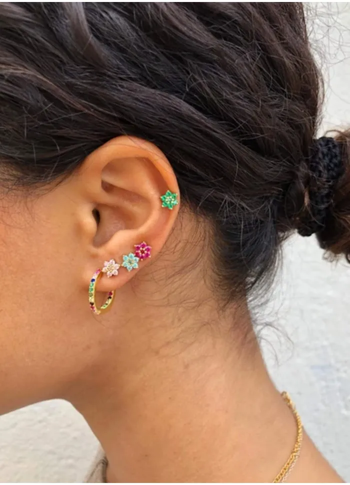 Pico Copenhagen - Blossom Studs - Clear